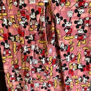 Lularoe mickey leggings, OS, pink